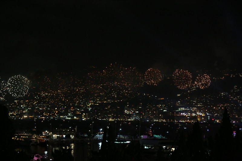 Jounieh Fireworks Show from Trinidad